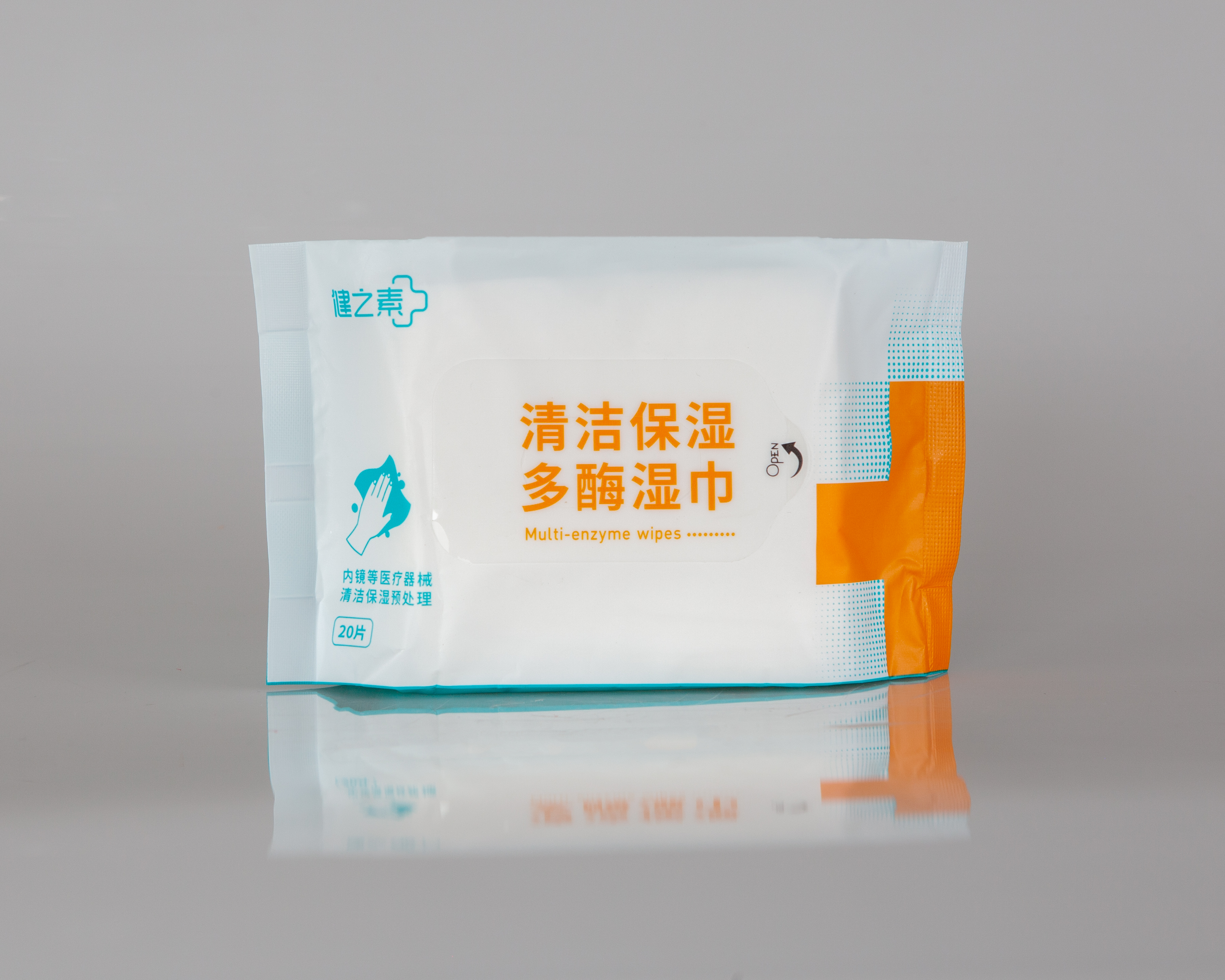 清潔保濕多酶濕巾